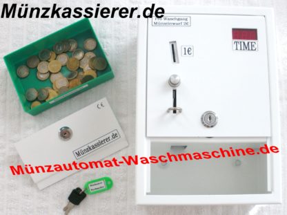 Münzautomat Münzzeitzähler Waschmaschine 195€ Preiswert bei Münzautomat-Waschmaschine.de Kaufen