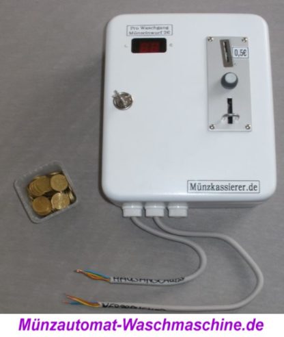 Münzautomat-Waschmaschine.de Münzautomat Waschmaschine 50Cent Einwurf (1)