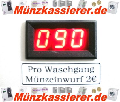 Münzautomat Zeitverkaufsautomat Wachmaschine 50Cent Einwurf-Münzkassierer.de-3