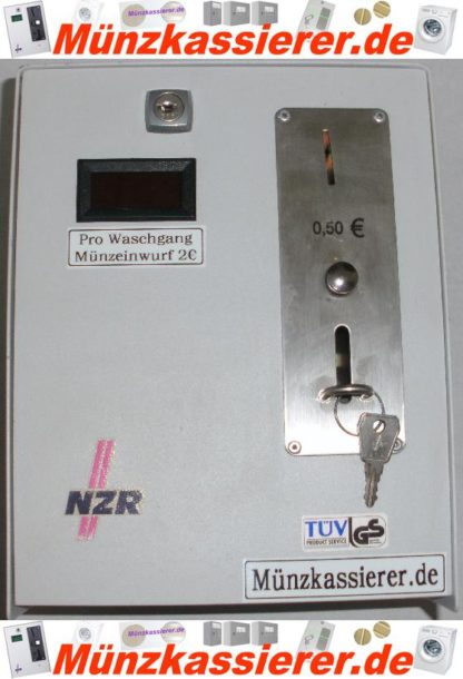 Münzautomat Zeitverkaufsautomat Wachmaschine 50Cent Einwurf-Münzkassierer.de-8