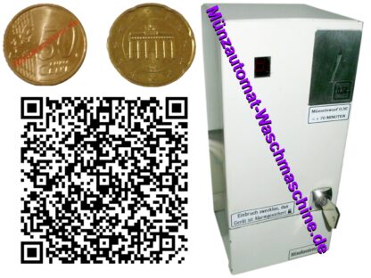 TOP Münzautomat Wäschetrockner 50Cent Einwurf Münzautomat-Waschmaschine.de MKS335 MKS 335 (14)