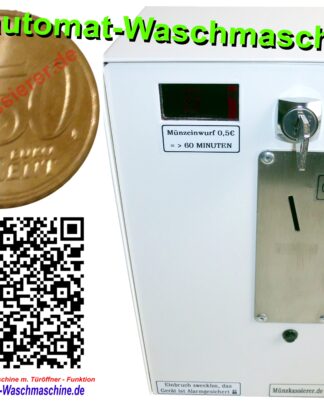 Münzautomat Wachmaschine m. Türöffner - Funktion Münzautomat-Waschmaschine.de MKS347 MKS 347 (1)